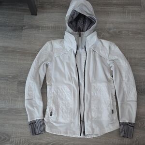 White Lululemon Fleecy Keen